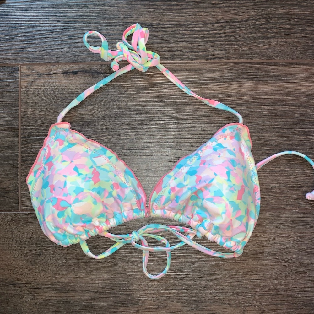 Multicolored Bikini Top